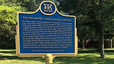 Niagara Baptist Church Burial Ground